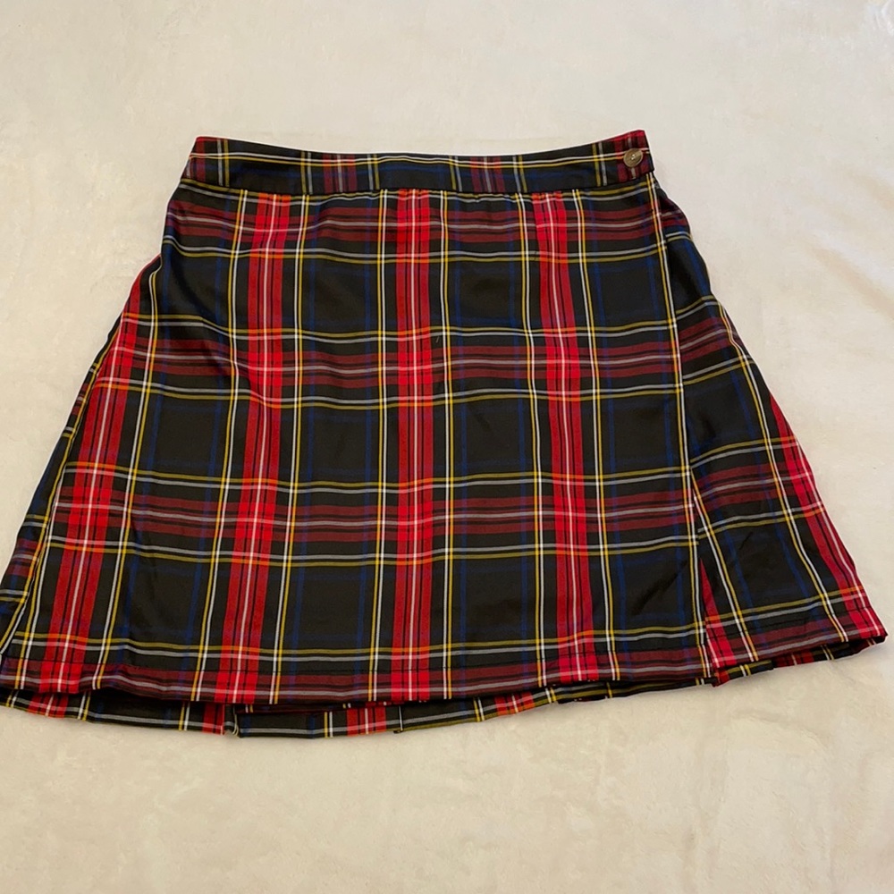 Plaid skirt
